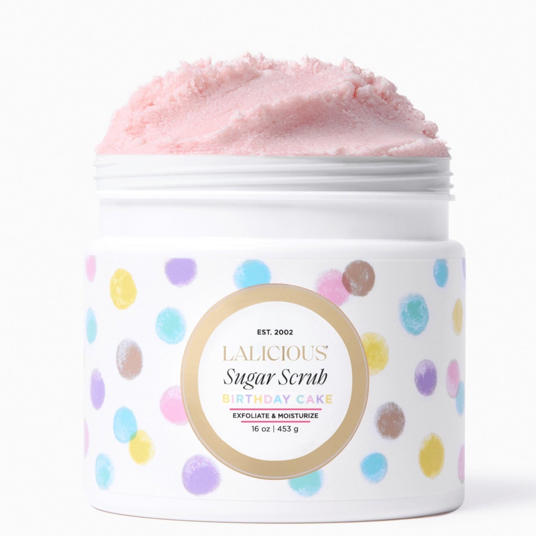 Birthday Cake Sugar Scrub - LALICIOUS