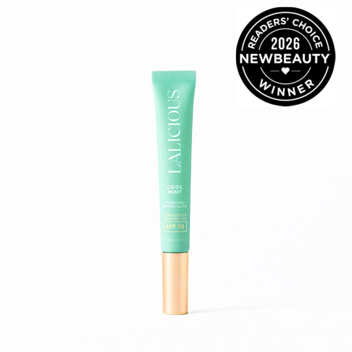 Hydrating Butter Gloss SPF 30 Cool Mint - LALICIOUS