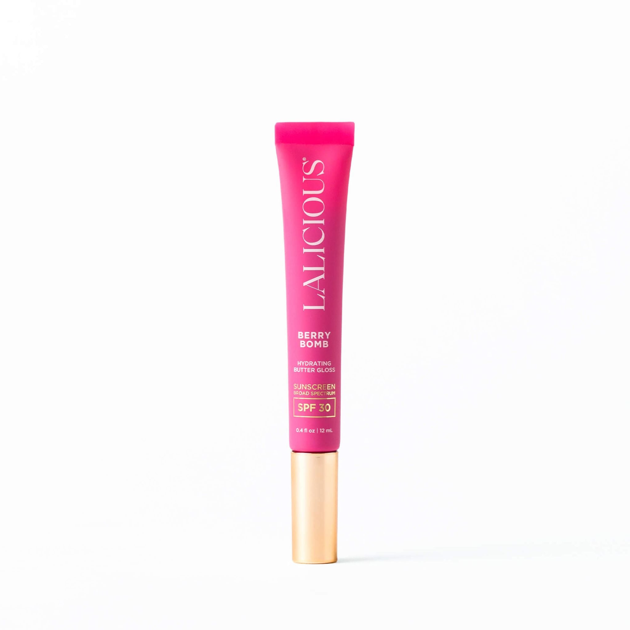 Hydrating Butter Gloss SPF30 Berry Bomb - LALICIOUS