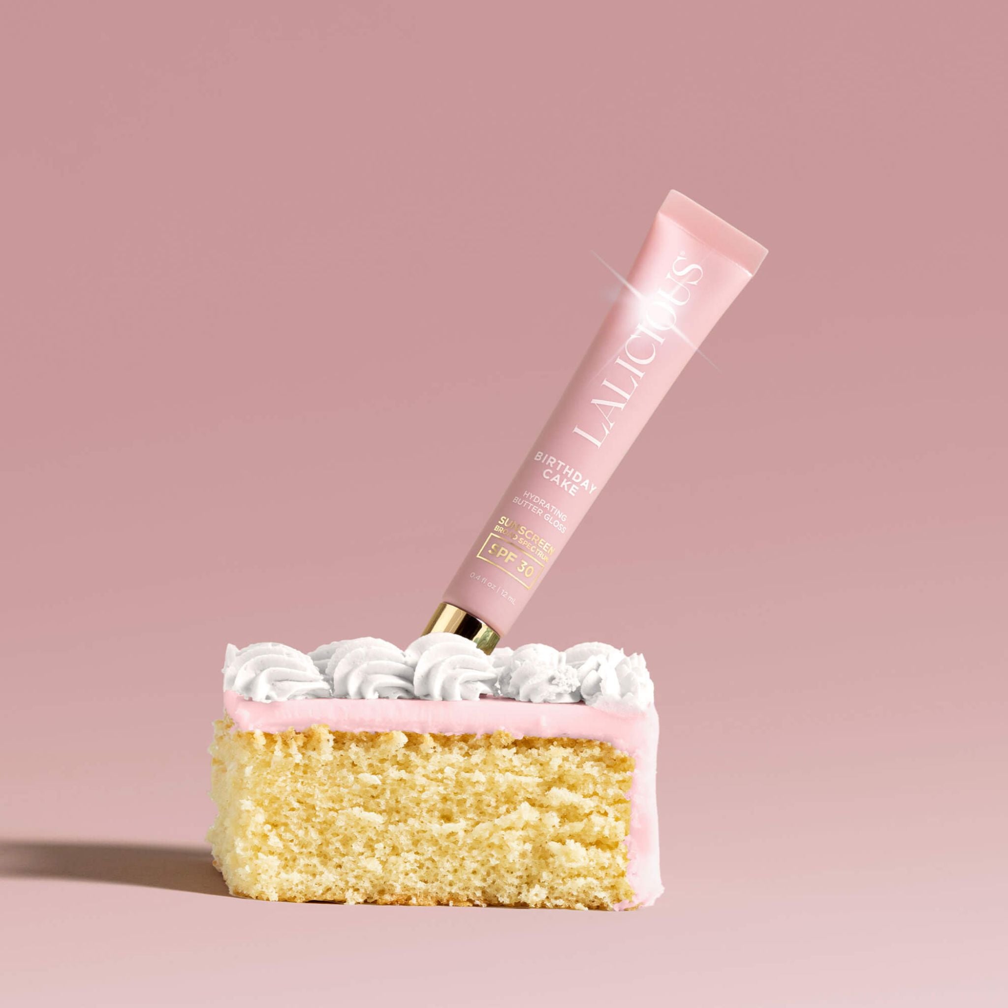 Hydrating Butter Gloss SPF 30 Birthday Cake - LALICIOUS
