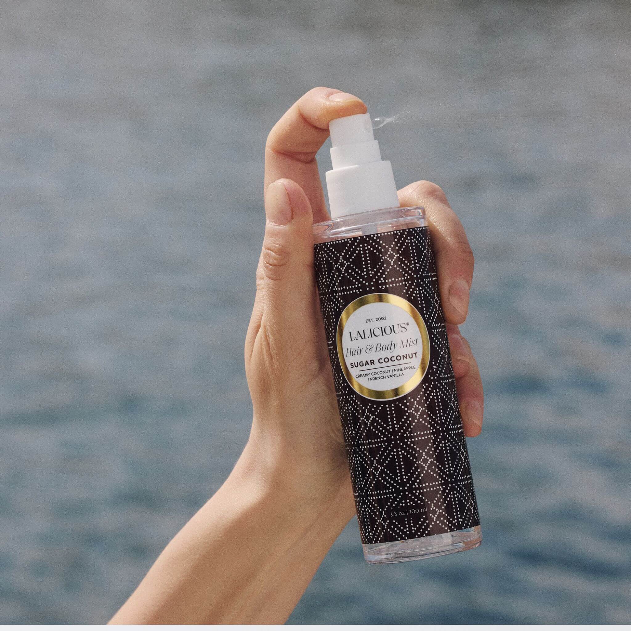 Sugar Coconut Hair & Body Mist - LALICIOUS