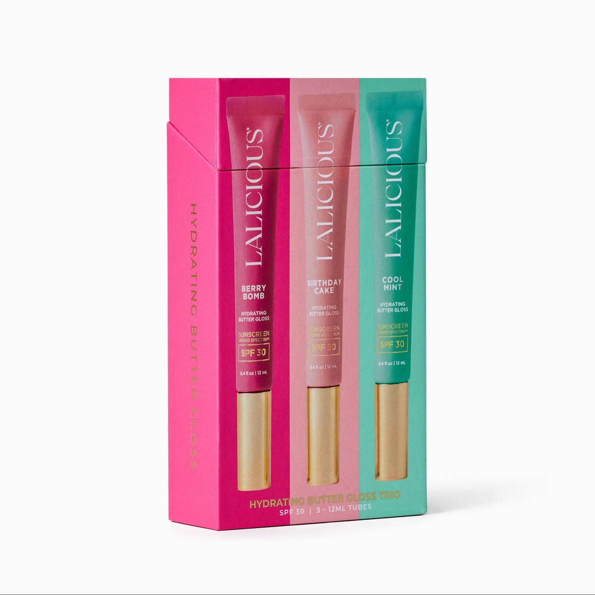 Butter Gloss SPF 30- Lip Trio - LALICIOUS