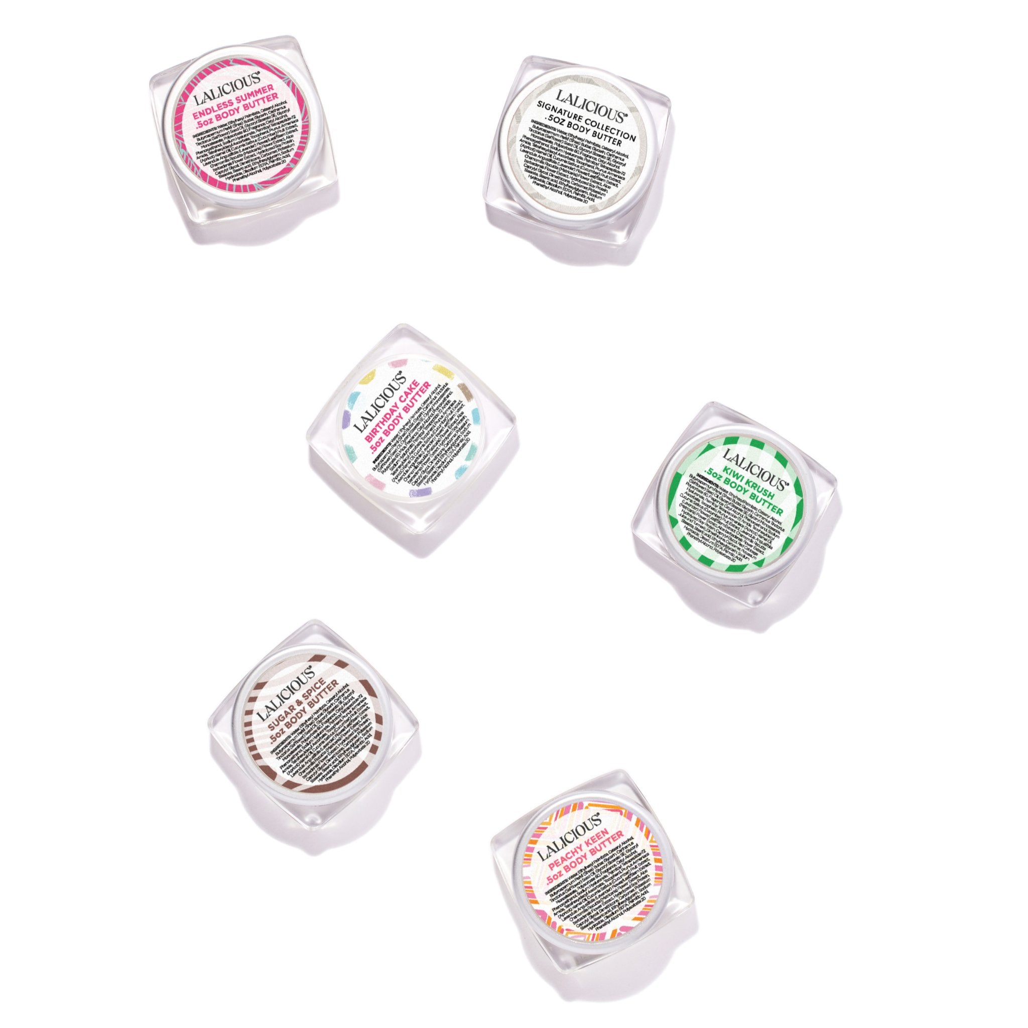 Deluxe Body Butter Sample Set Seasonals - LALICIOUS