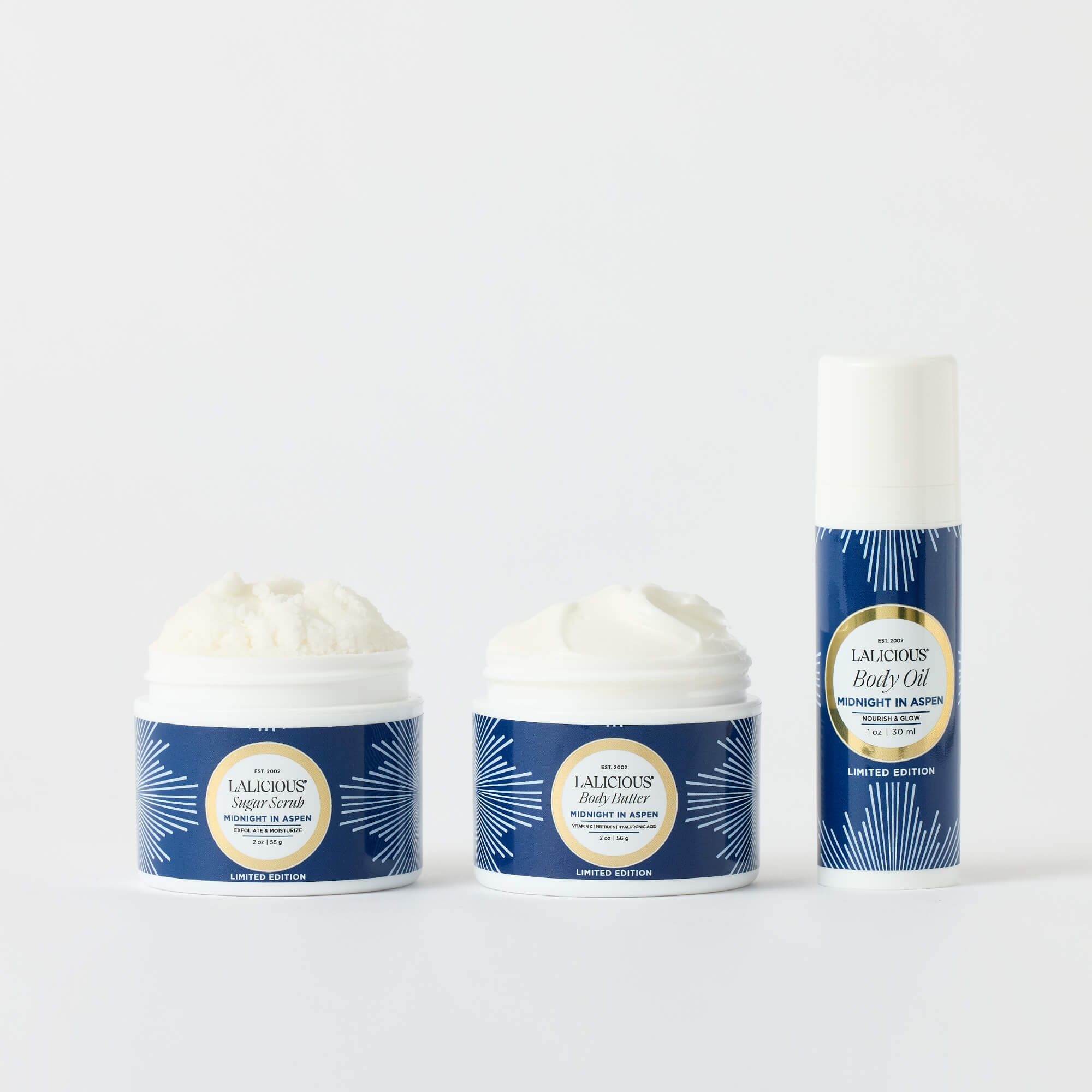 Midnight in Aspen Travel Set - LALICIOUS