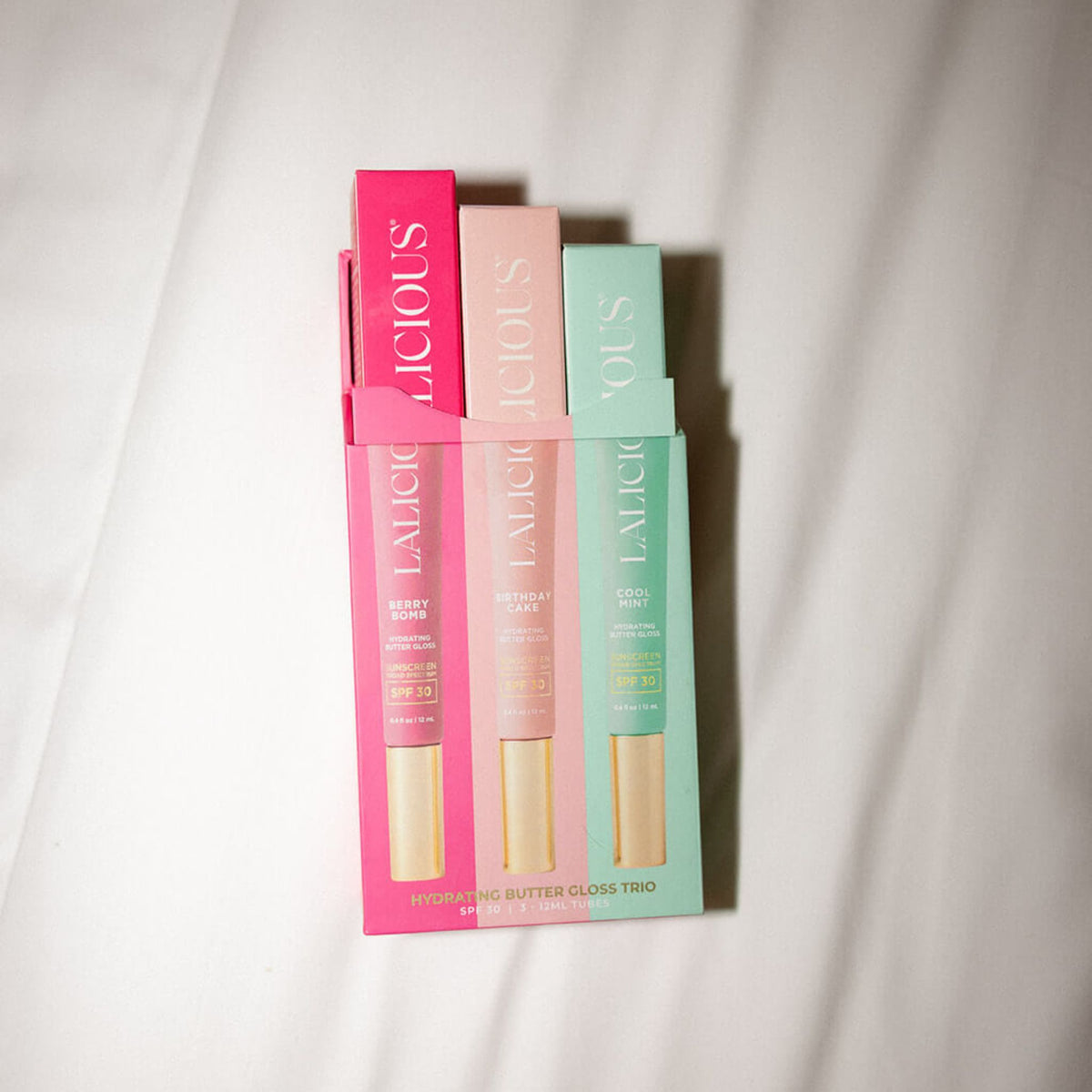 Butter Gloss SPF 30- Lip Trio - LALICIOUS