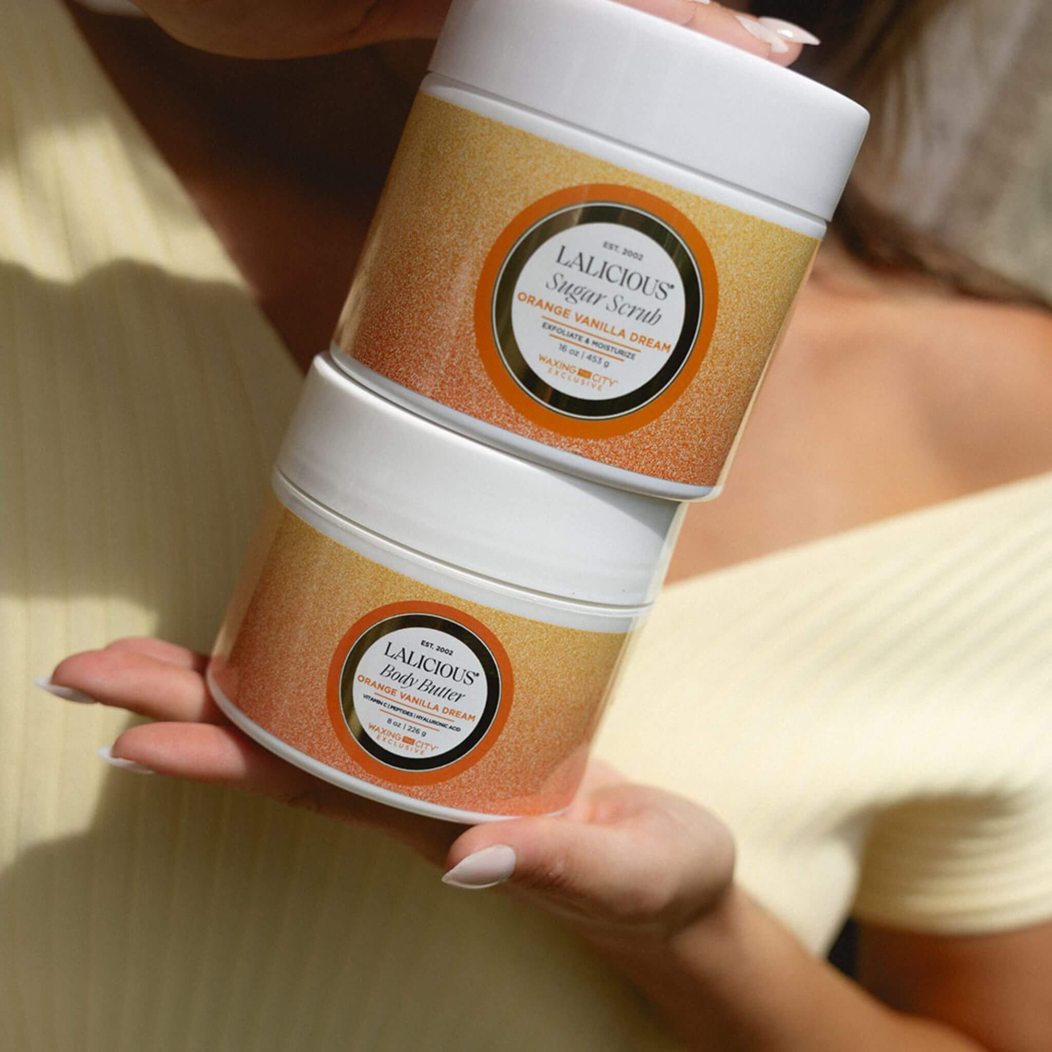 Orange Vanilla Dream Sugar Scrub - LALICIOUS