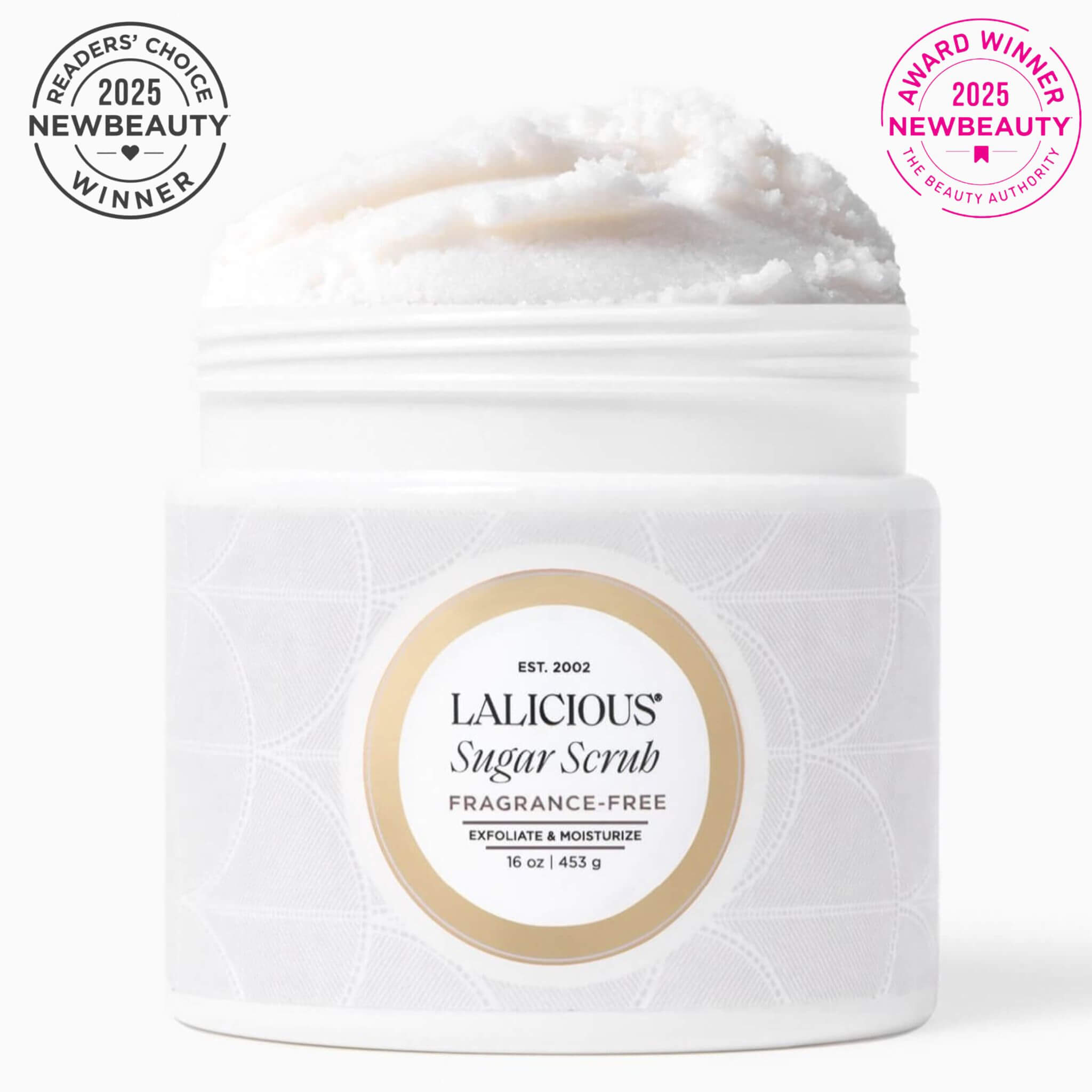 Fragrance - Free Sugar Scrub - LALICIOUS