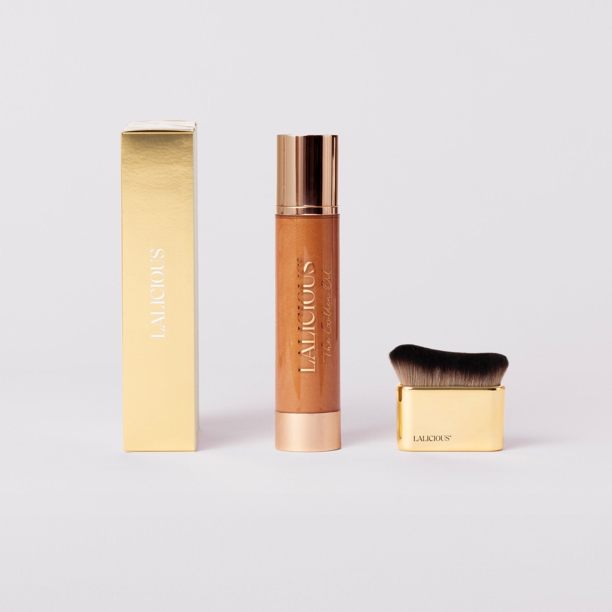 Golden Hour Duo Box, Brush and Golden Oil - LALICIOUS