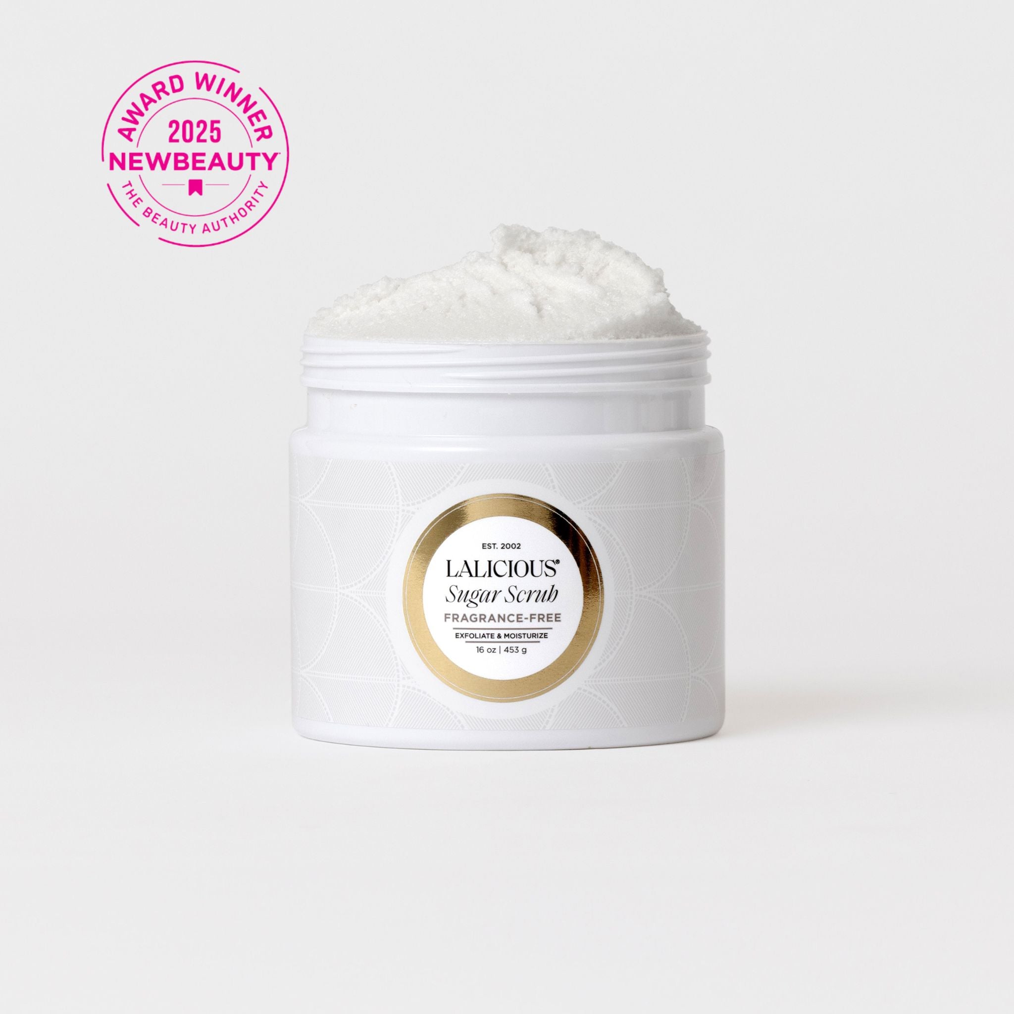 Fragrance - Free Sugar Scrub 16oz - LALICIOUS
