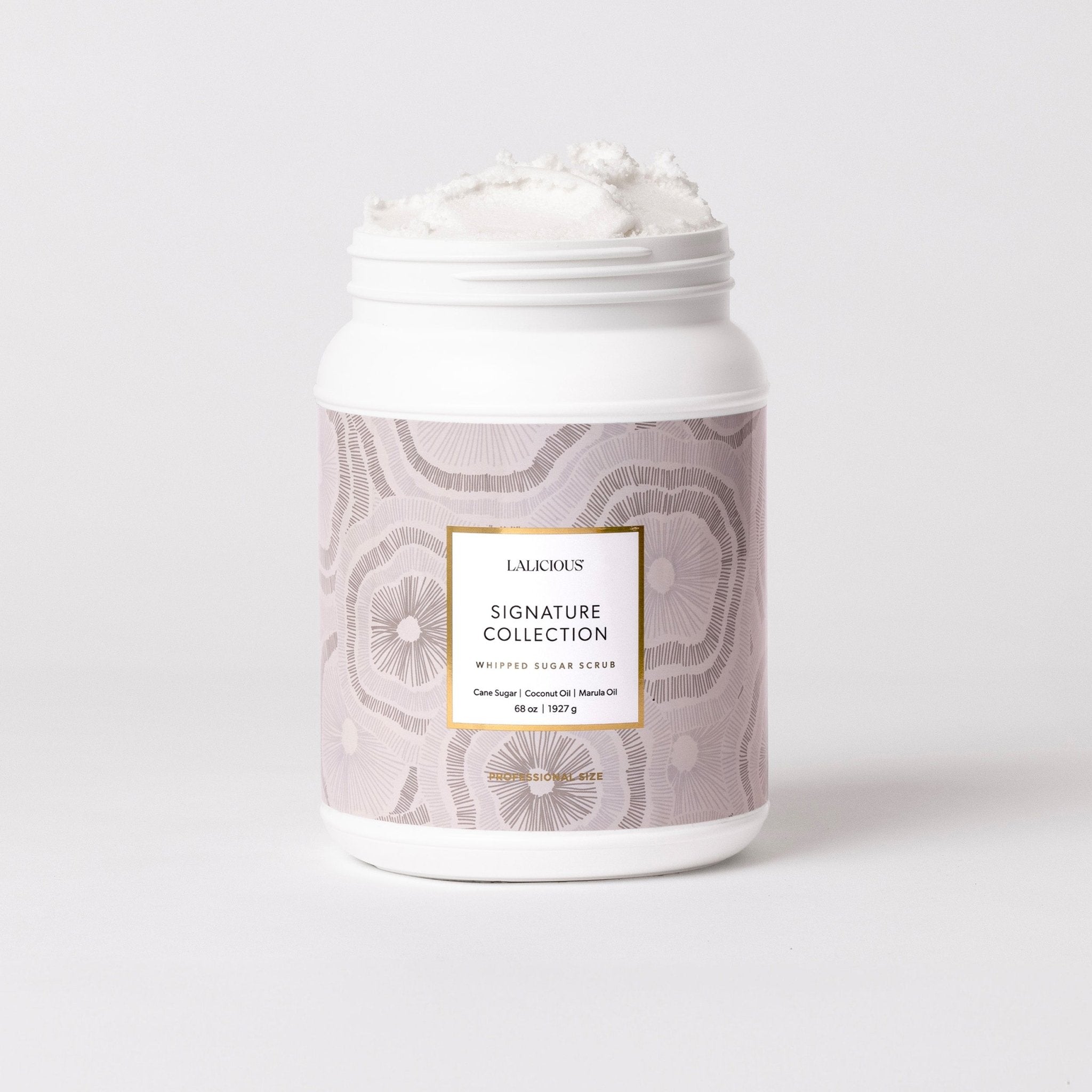 The Signature Collection Sugar Scrub 68 oz jar- LALICIOUS