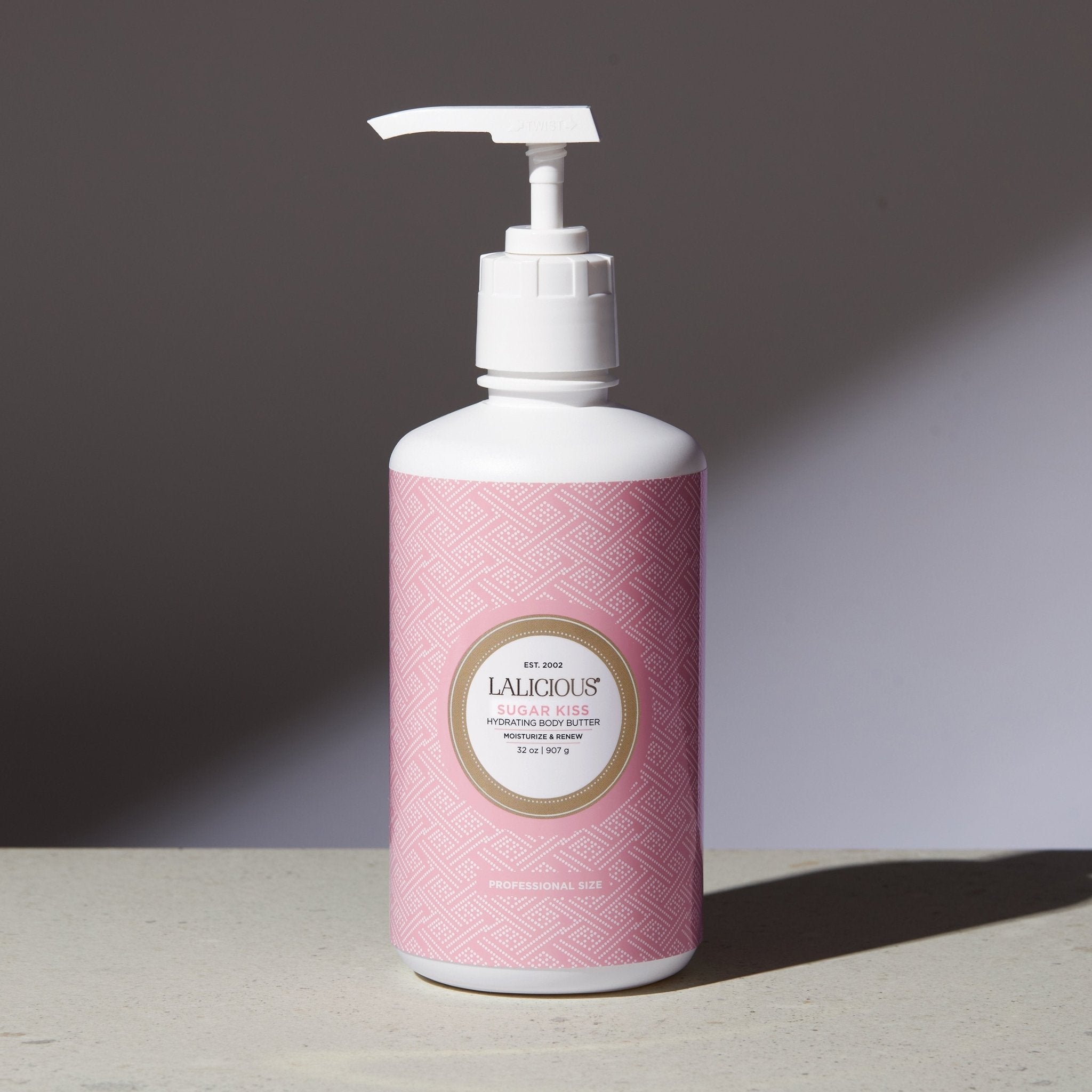 Sugar Kiss Body Butter 32oz jar with pump- LALICIOUS