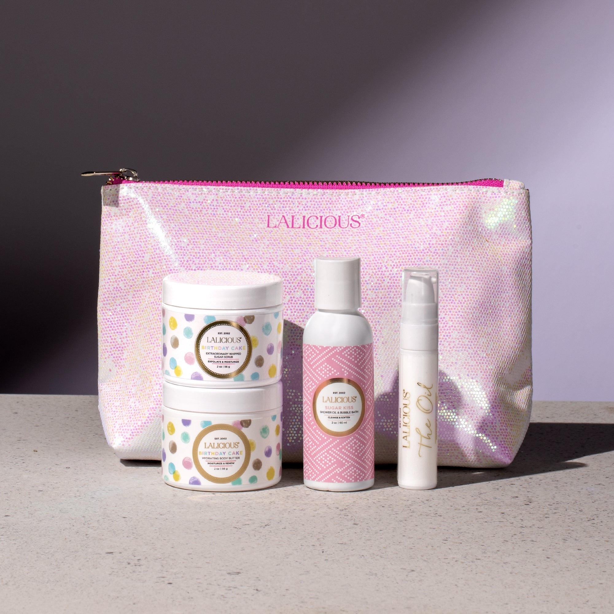 The Celebration Travel Set - LALICIOUS