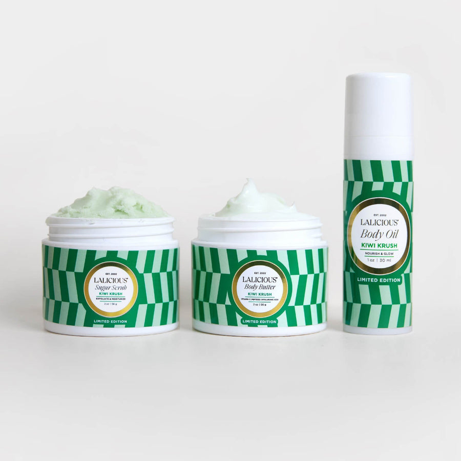 Kiwi Krush Travel Set - LALICIOUS