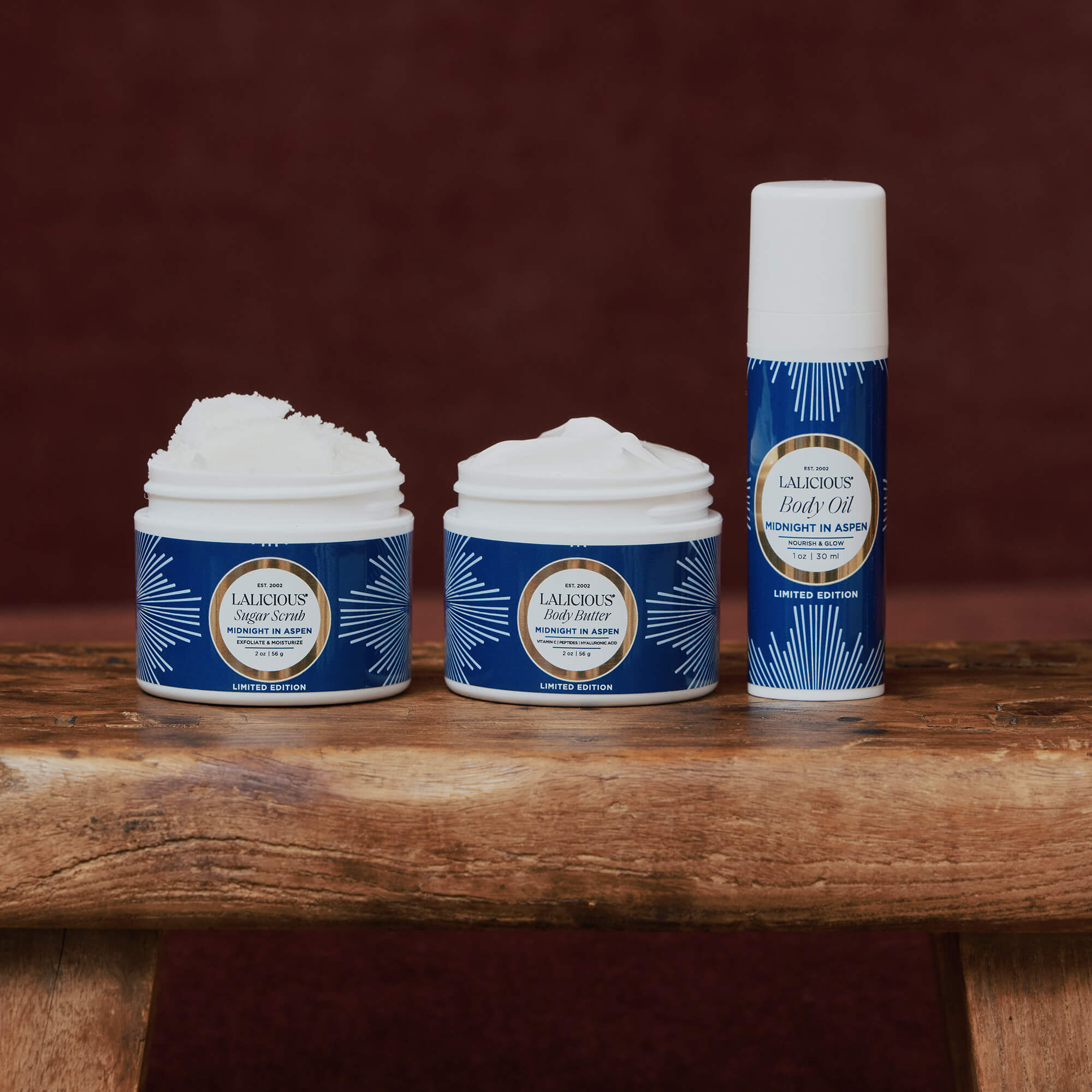 Midnight in Aspen Travel Set - LALICIOUS