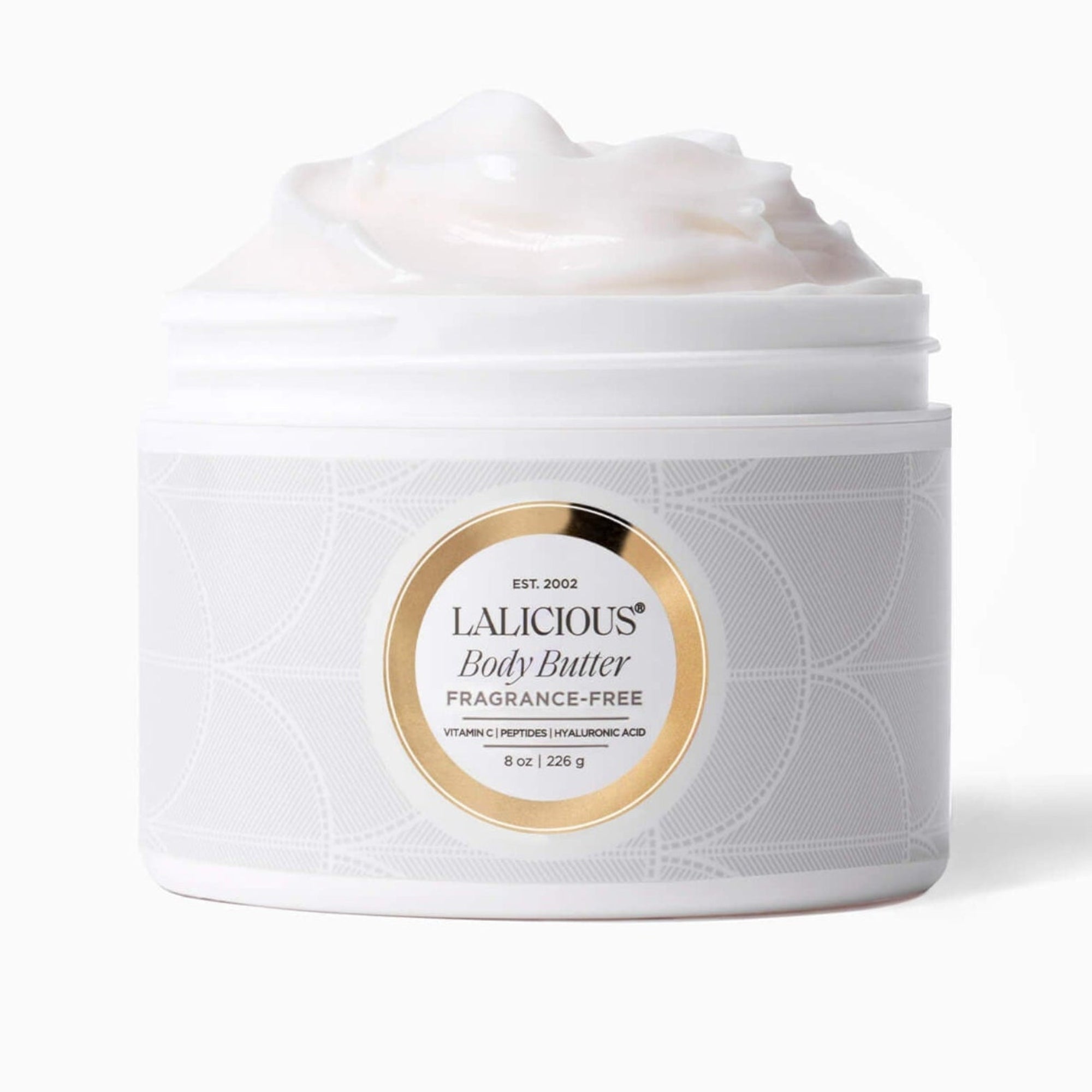 Fragrance-Free Body Butter 8oz - LALICIOUS