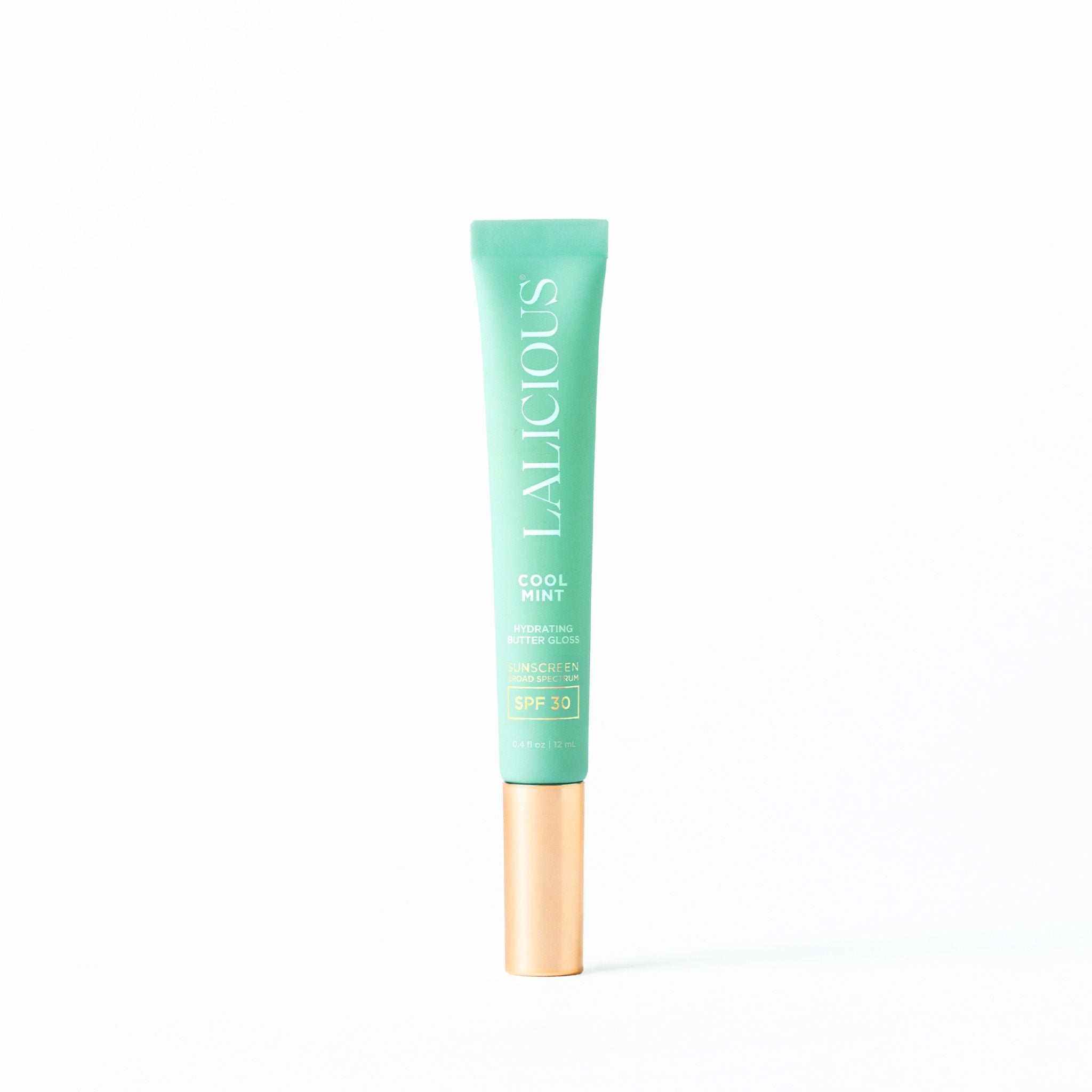 Hydrating Butter Gloss SPF30 Cool Mint - LALICIOUS