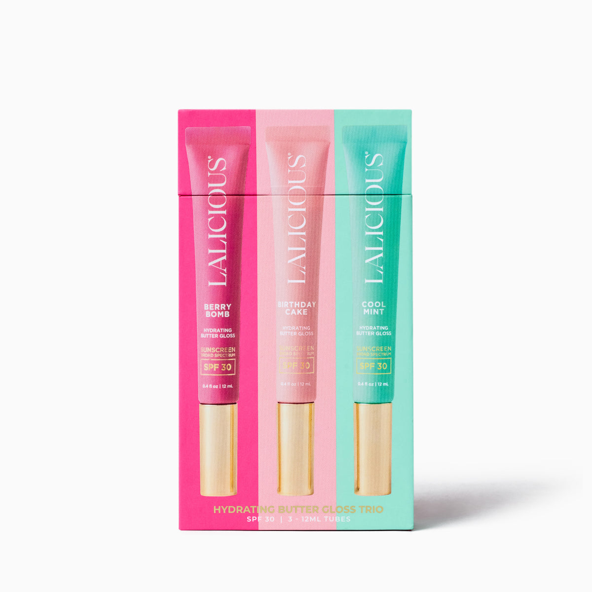 Butter Gloss SPF 30- Lip Trio