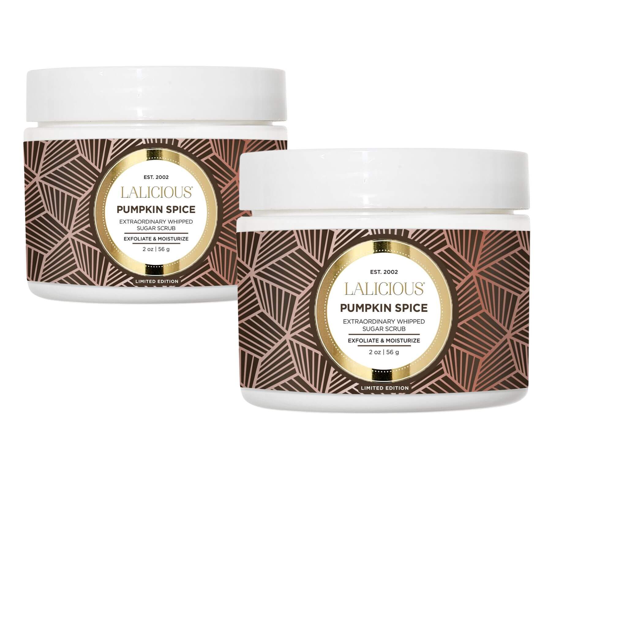 Pumpkin Spice Mini Sugar Scrub Duo - LALICIOUS