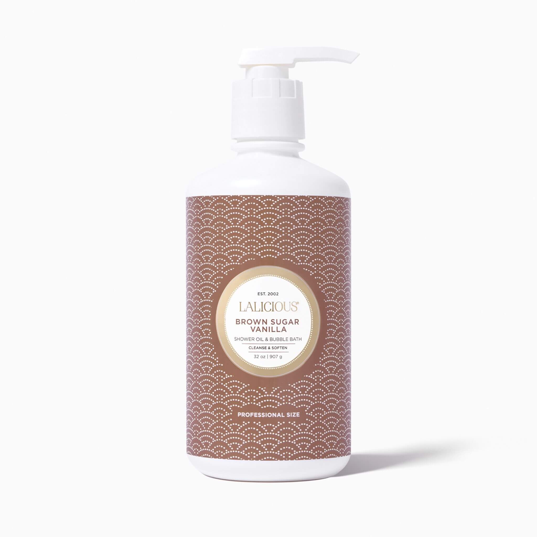 Brown Sugar Vanilla Shower Oil & Bubble Bath - LALICIOUS