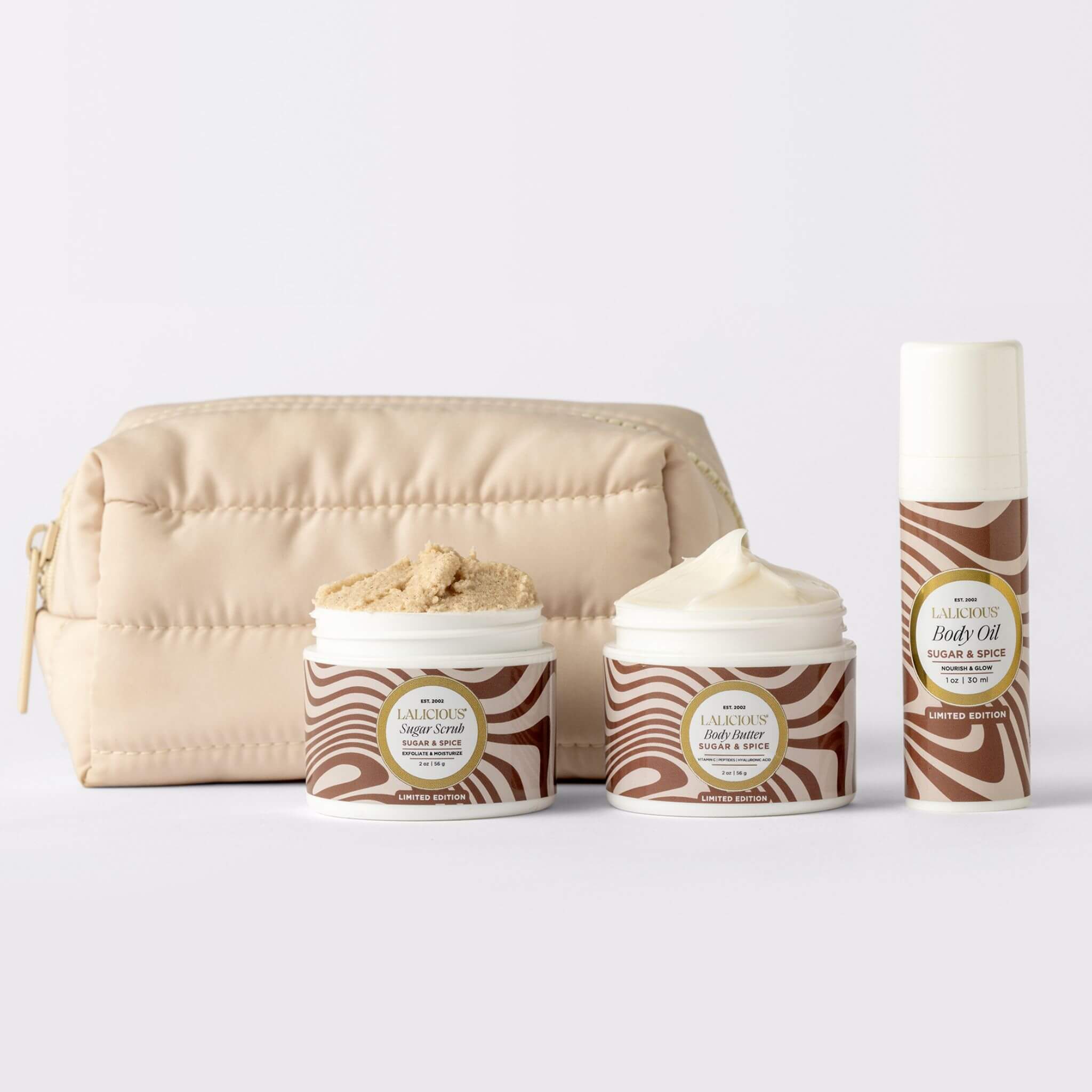 Sugar & Spice Travel Set - LALICIOUS