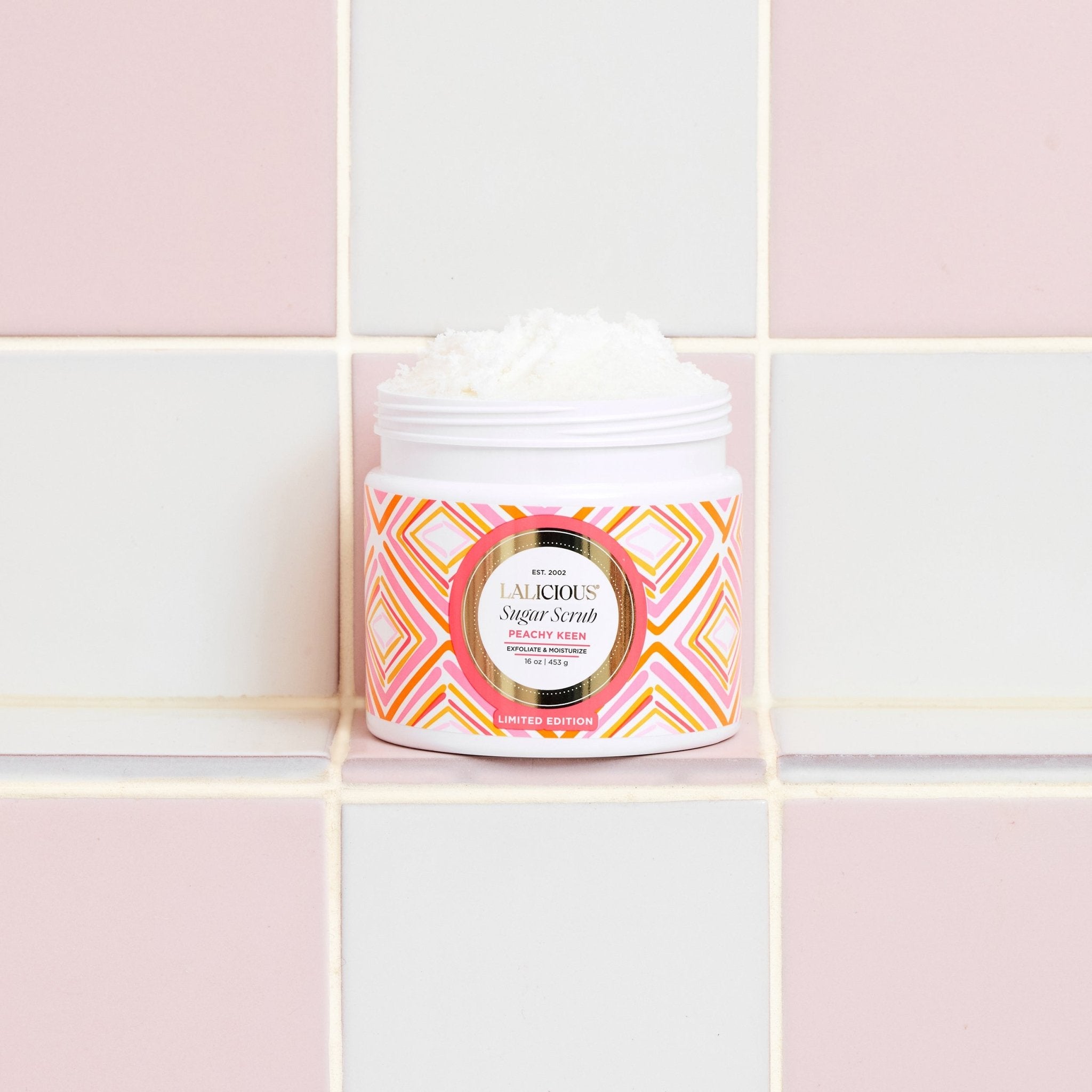 Peachy Keen Sugar Scrub - LALICIOUS